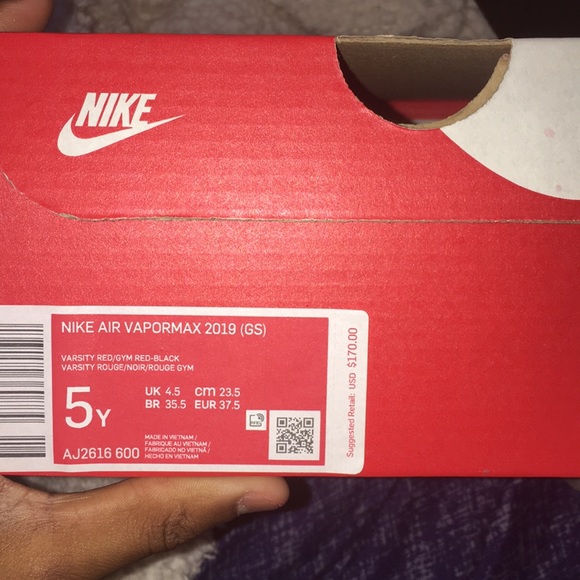 Nike air vapor max 2019 (GS)